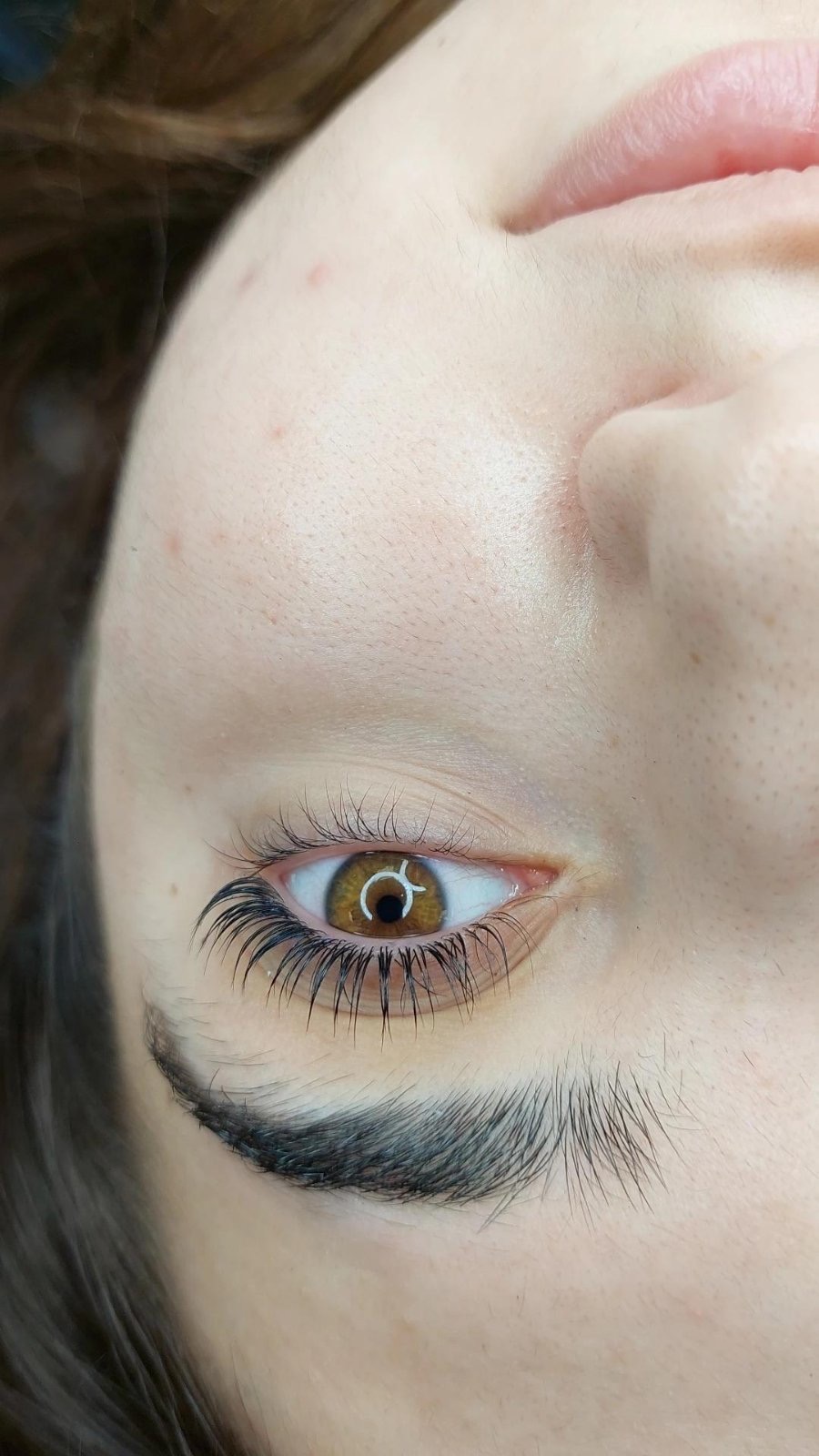 Lash Lift — close-up μαθήτριας 01